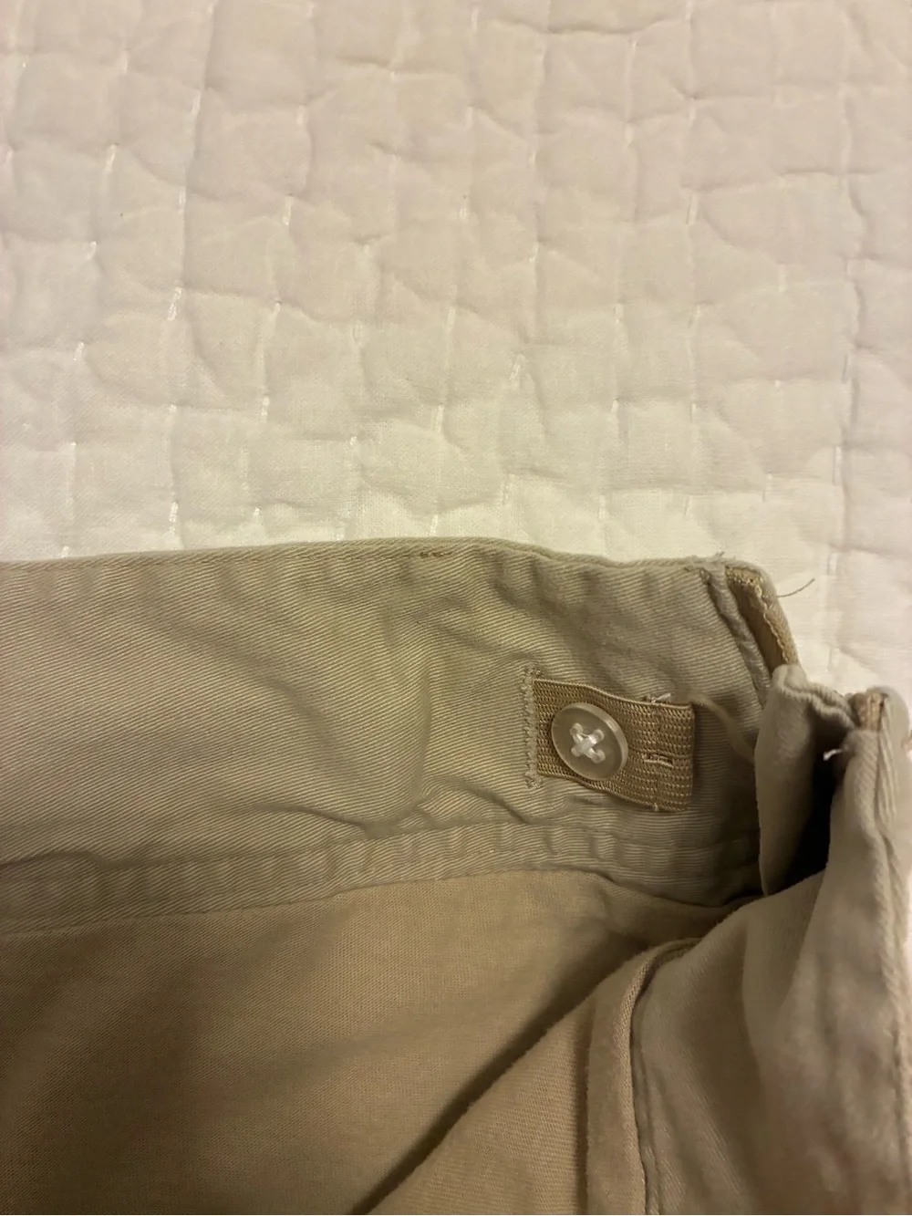 The Children's Place Khaki Schoolgirl Skort - Light Tan and Navy: Bundle of 8